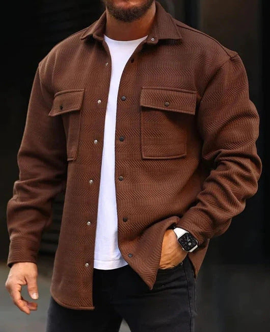 Men’s Fashion Polo Jacket