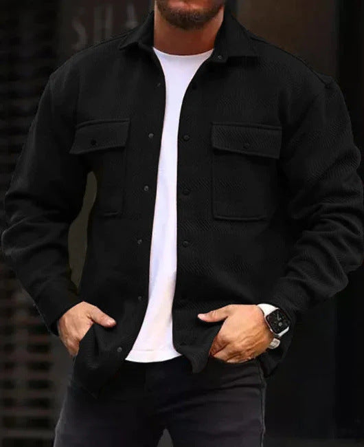 Men’s Fashion Polo Jacket