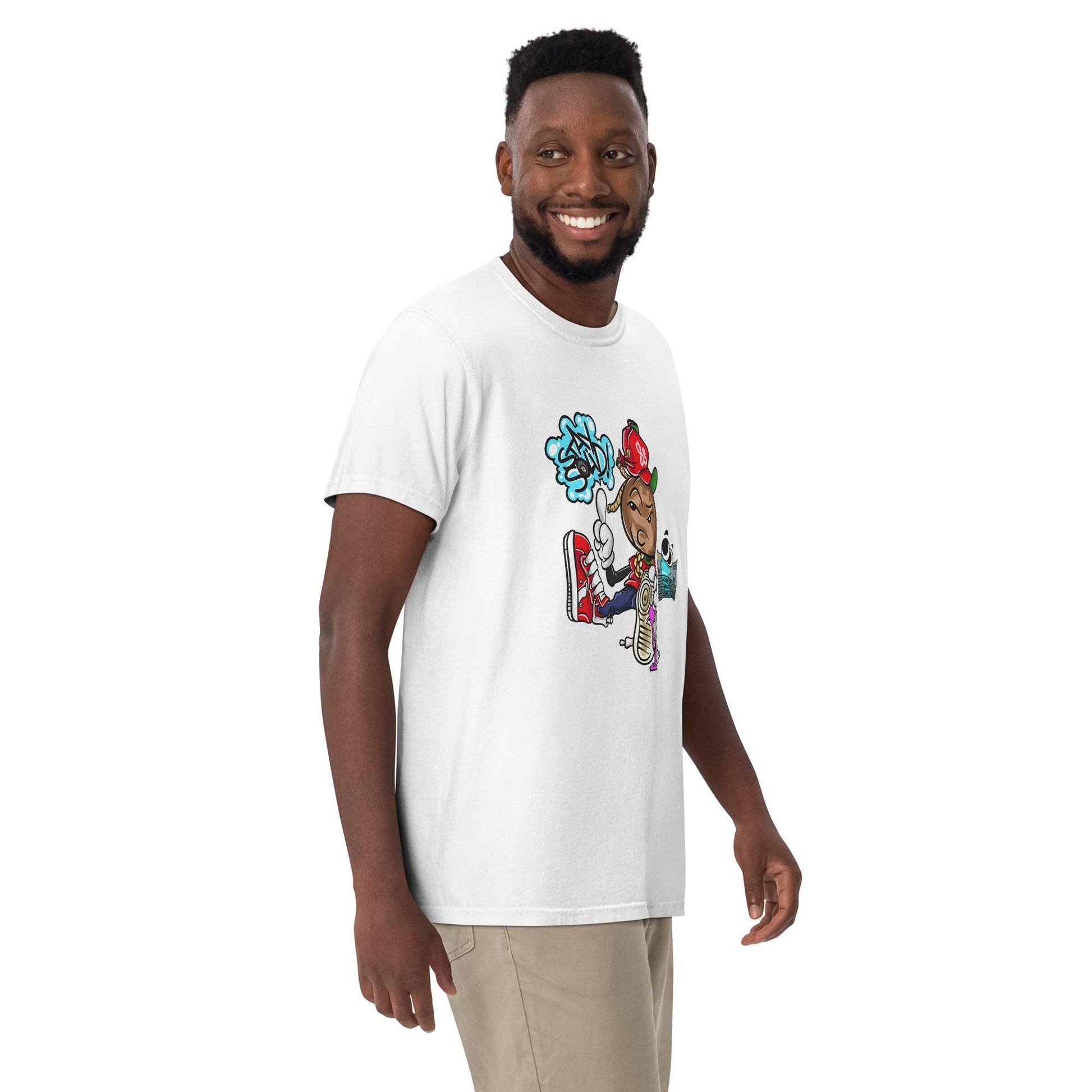Stay Solid unisex garment-dyed heavyweight t-shirt - Drivestar Clothing