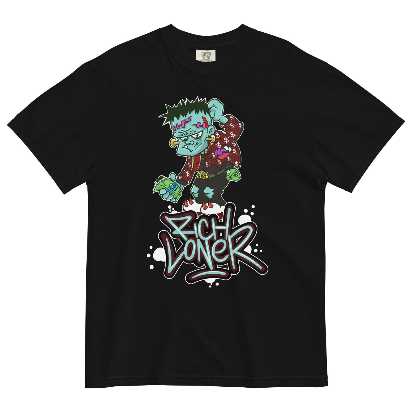 Rich Loner Unisex garment-dyed heavyweight t-shirt