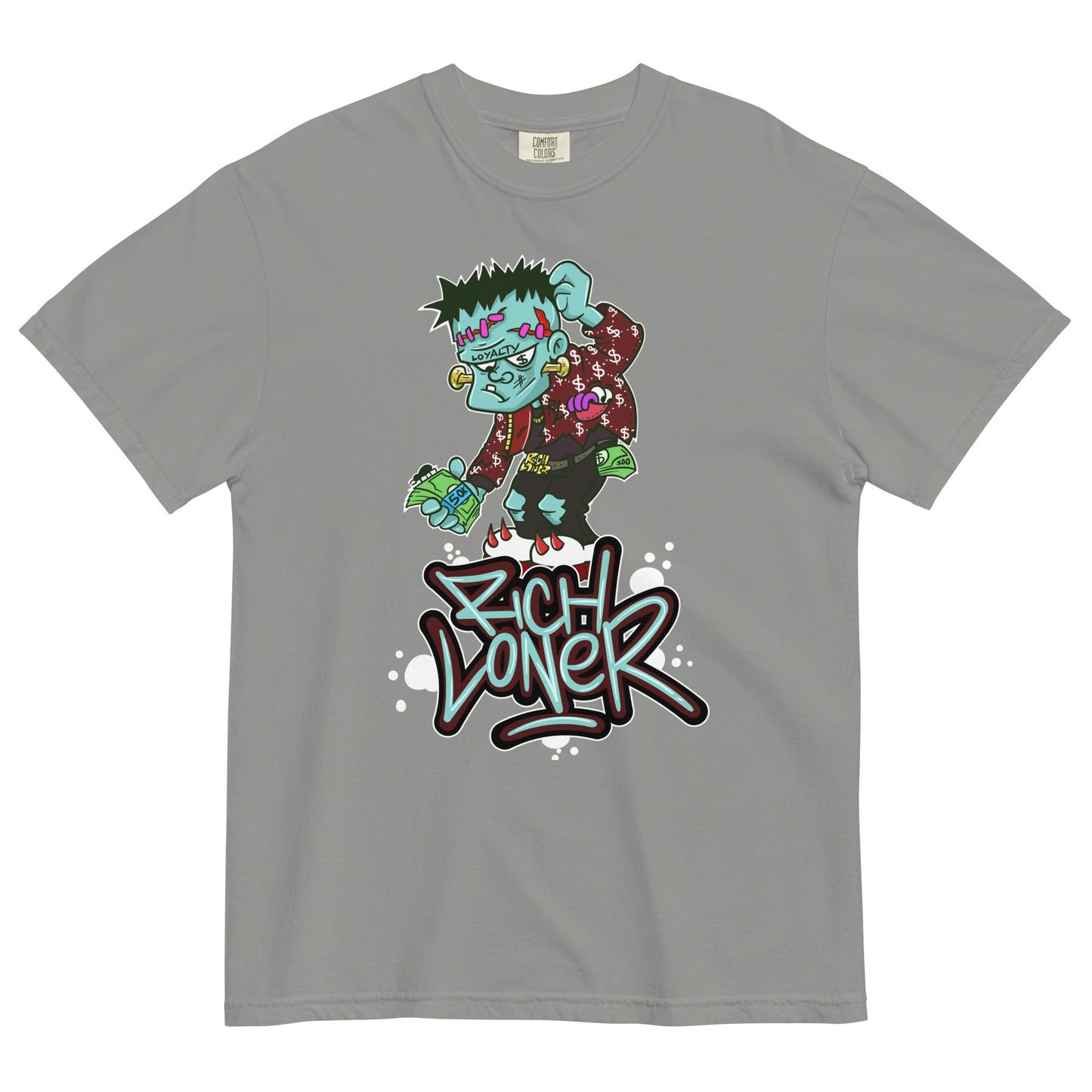 Rich Loner Unisex garment-dyed heavyweight t-shirt