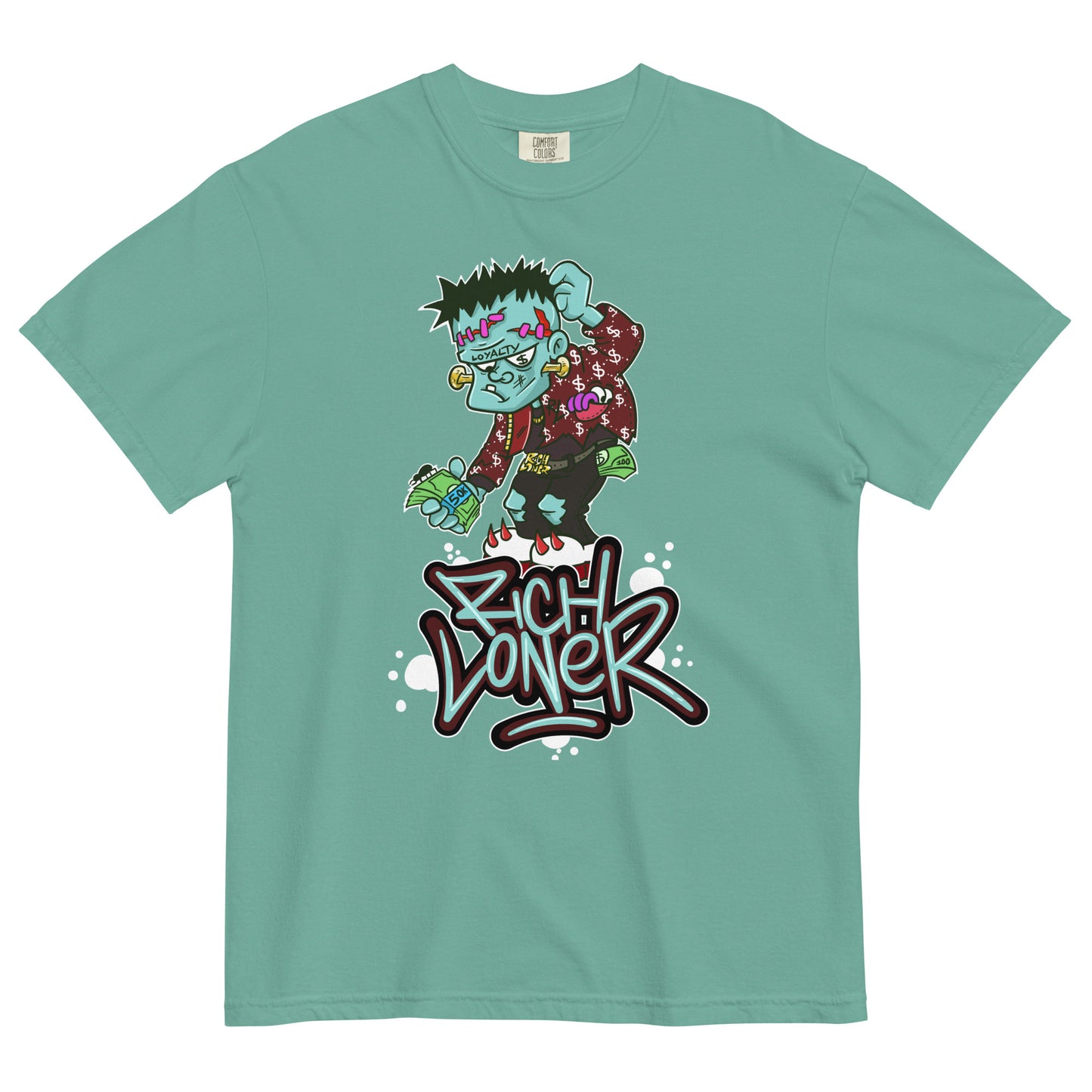 Rich Loner Unisex garment-dyed heavyweight t-shirt